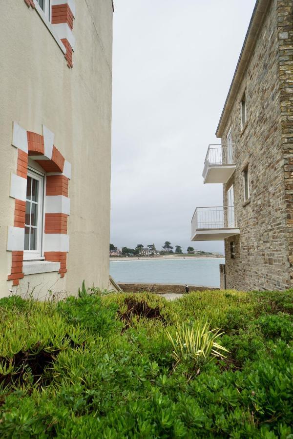 Le Bellevue *A 2 Pas De La Mer * Hyper Centre* Larmor-Plage Esterno foto
